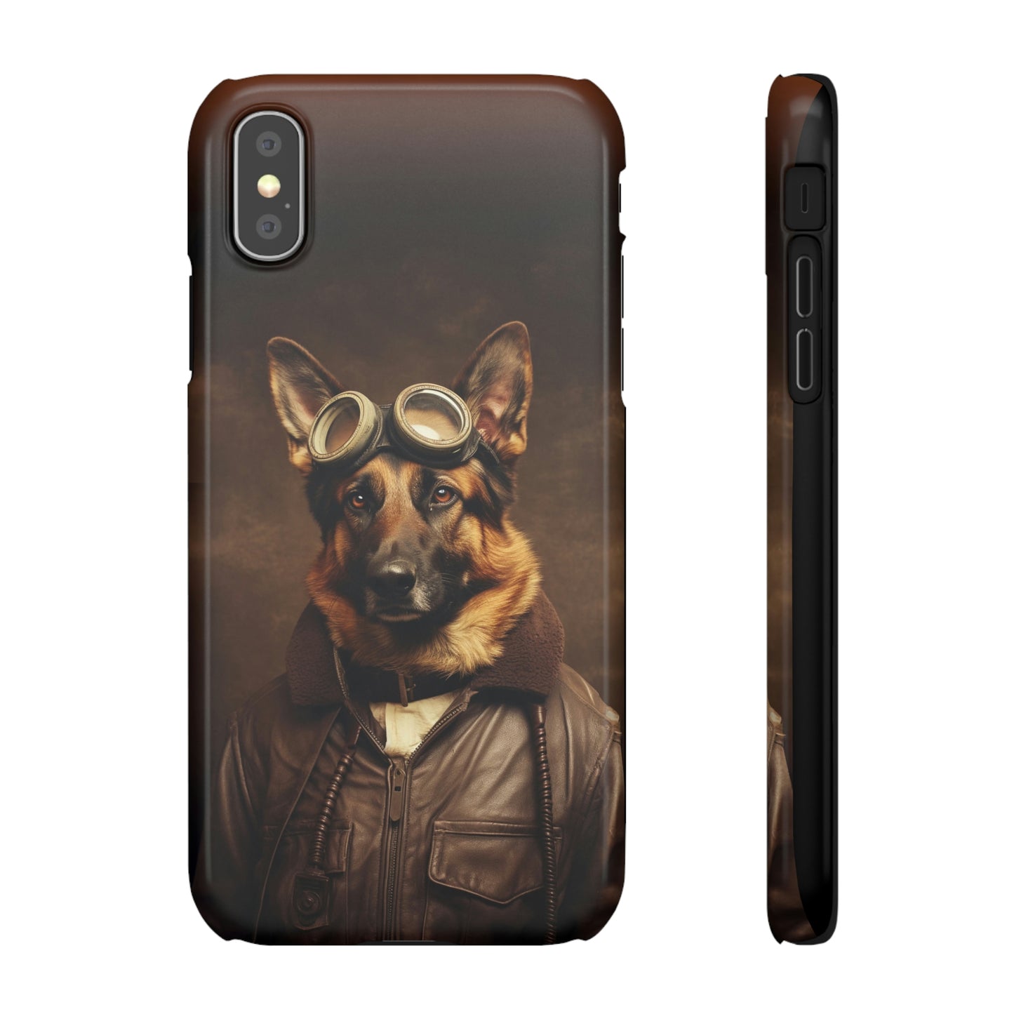 German Shepherd Aviator with Attitude!