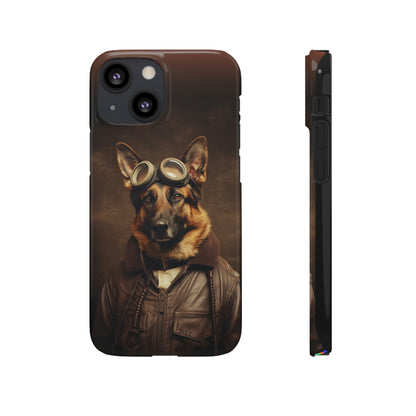 German Shepherd Aviator with Attitude!