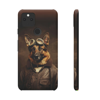 German Shepherd Aviator with Attitude!