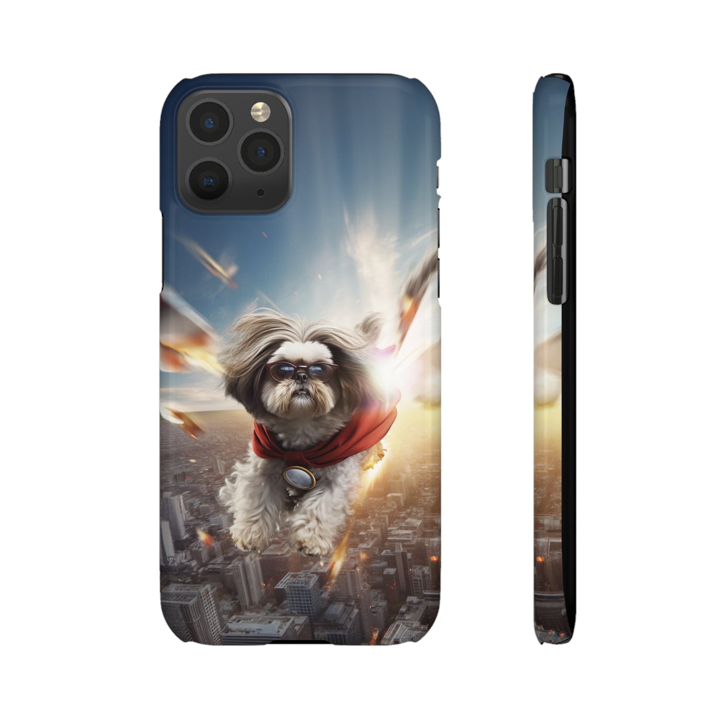 Superhero Shih Tzu In Action