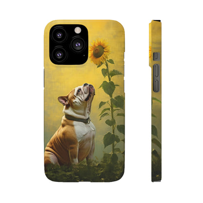 Bulldog and Sunflower Symphony