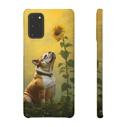 Bulldog and Sunflower Symphony