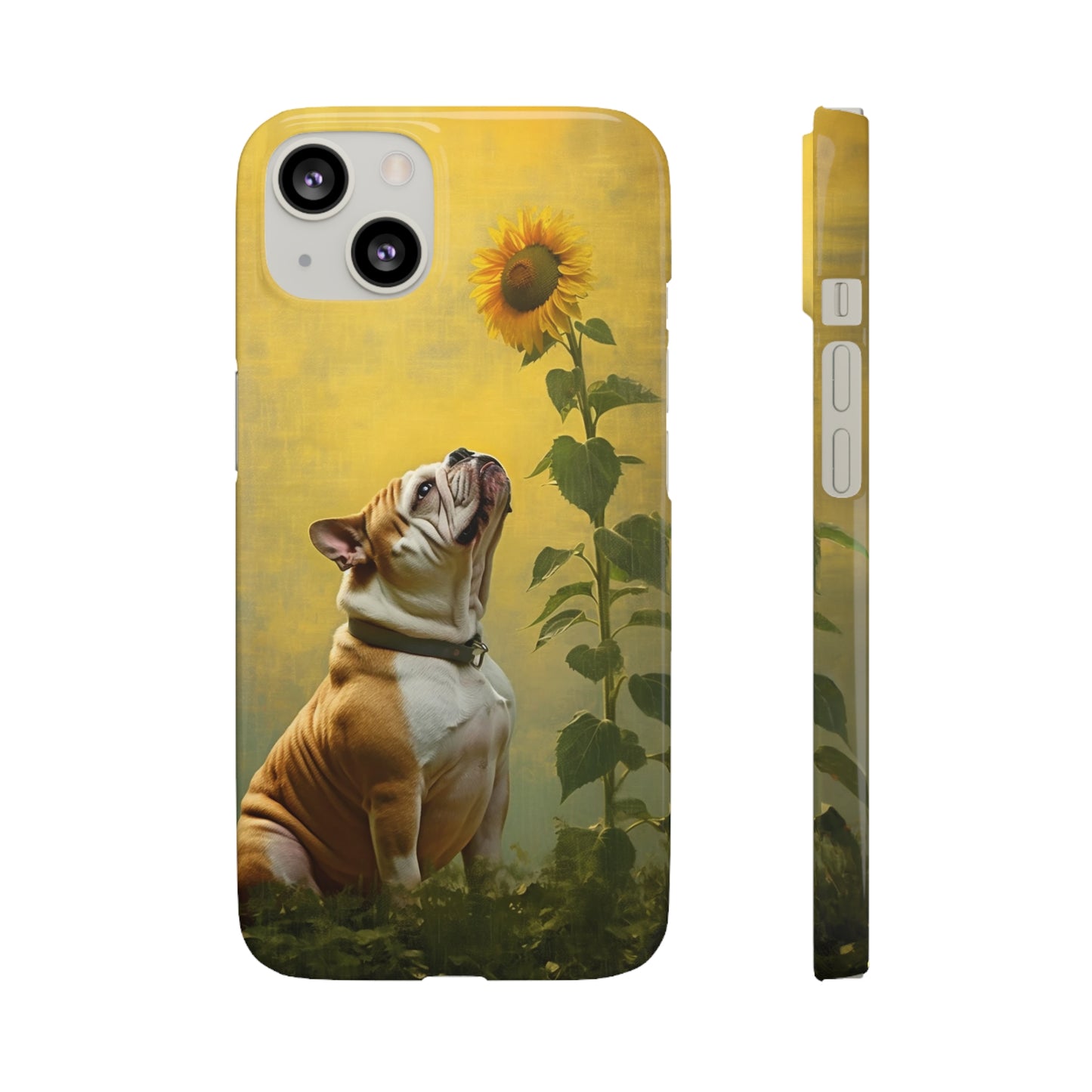 Bulldog and Sunflower Symphony