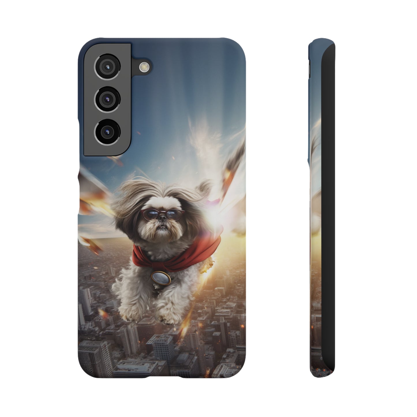 Superhero Shih Tzu In Action