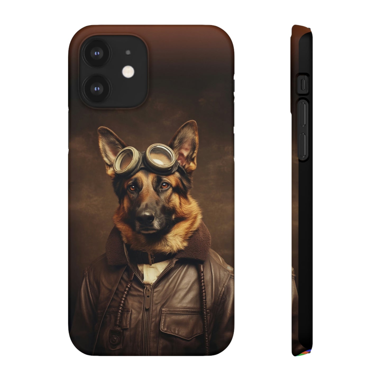 German Shepherd Aviator with Attitude!