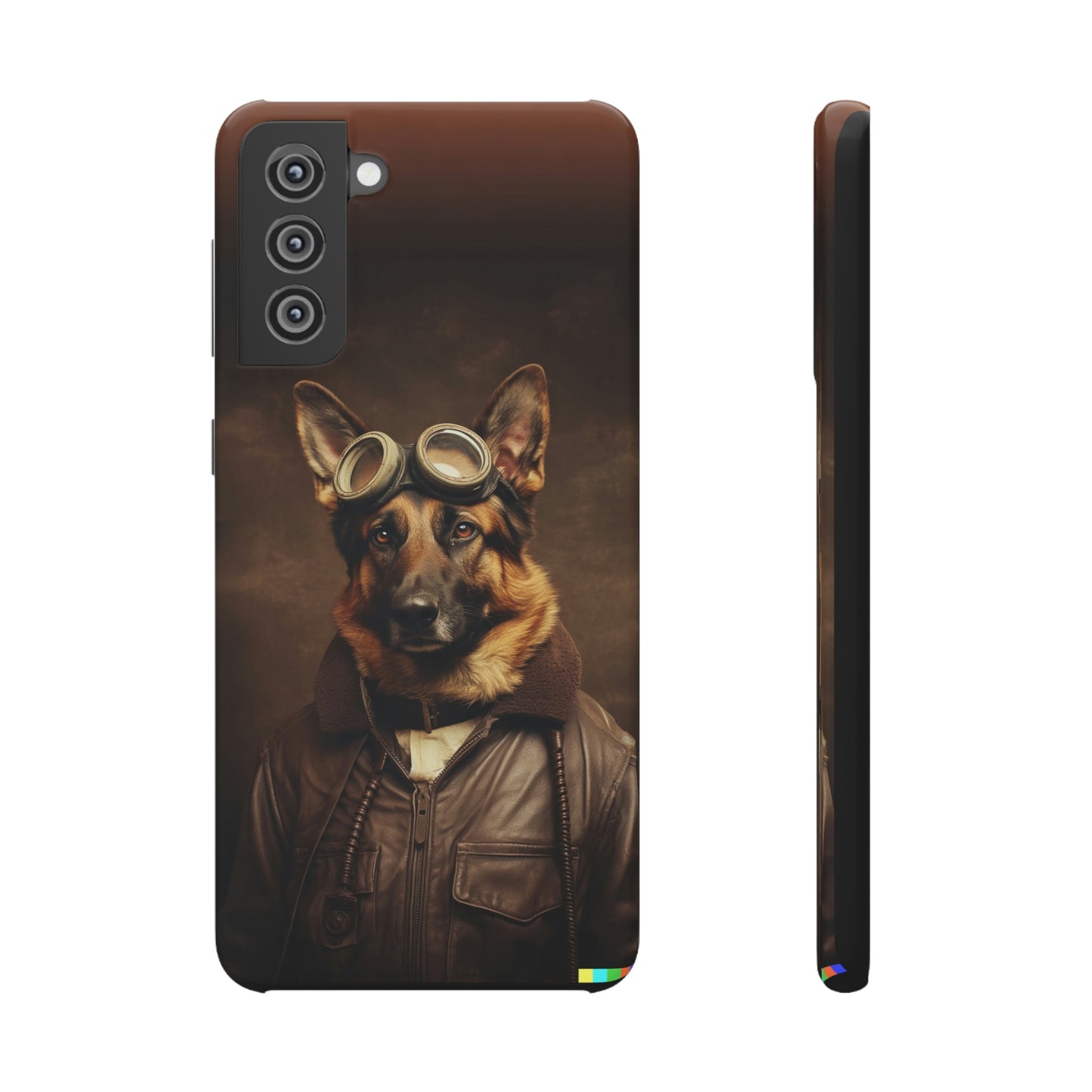 German Shepherd Aviator with Attitude!