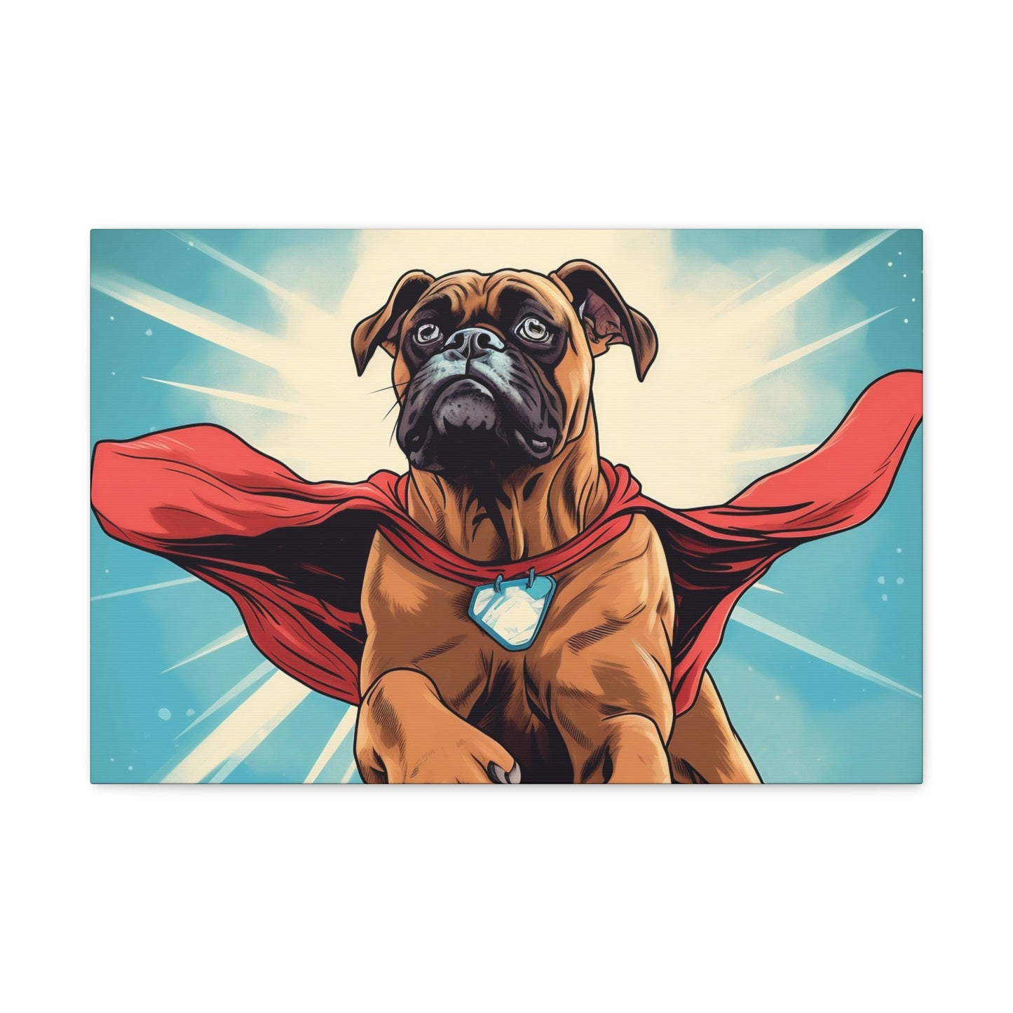 Boxer Avenger Wall Canvas