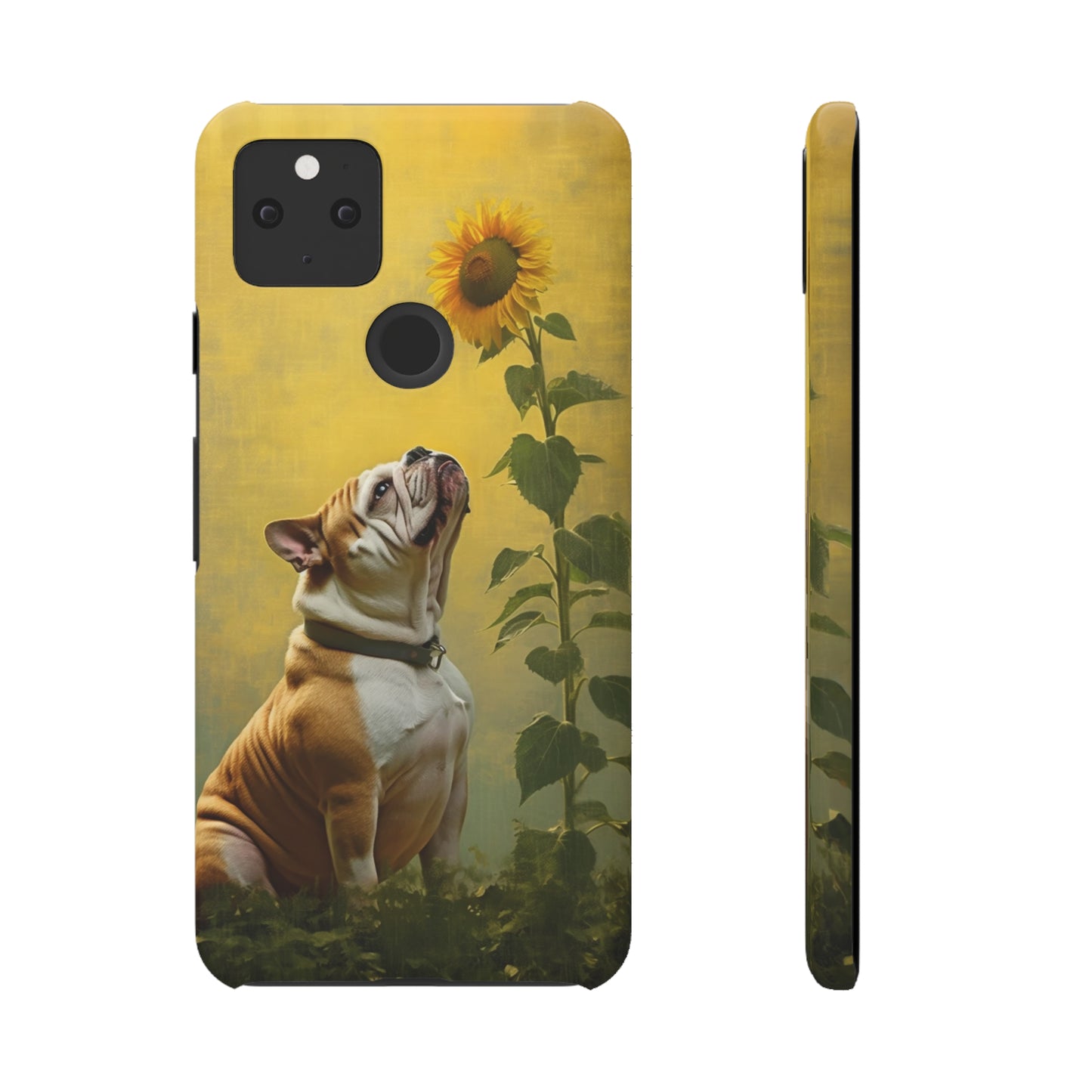 Bulldog and Sunflower Symphony