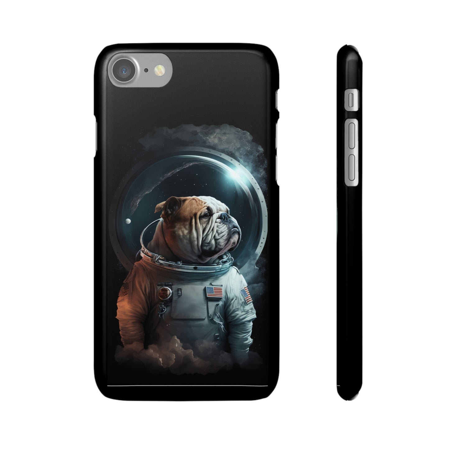 Ethereal Bulldog Astronaut