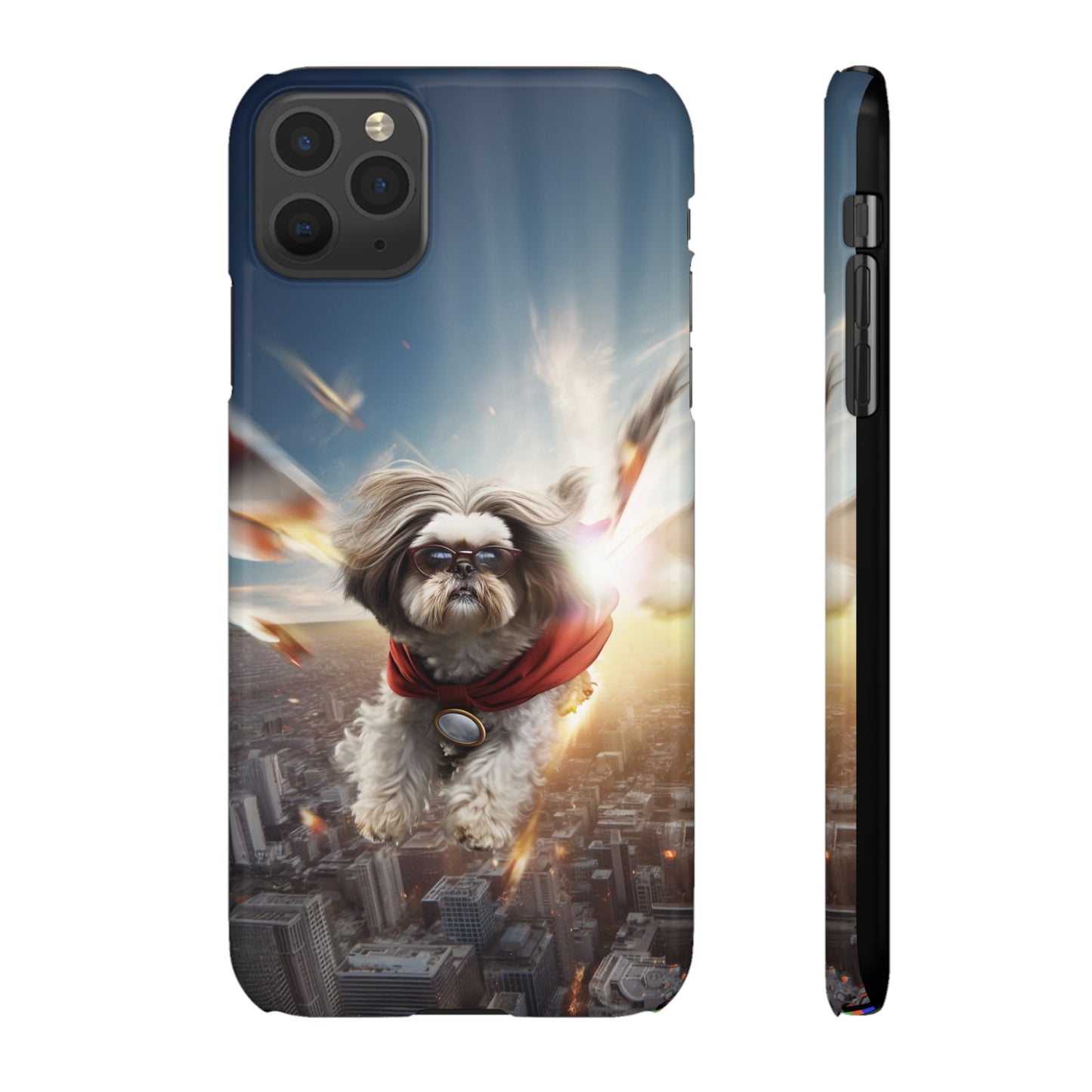 Superhero Shih Tzu In Action