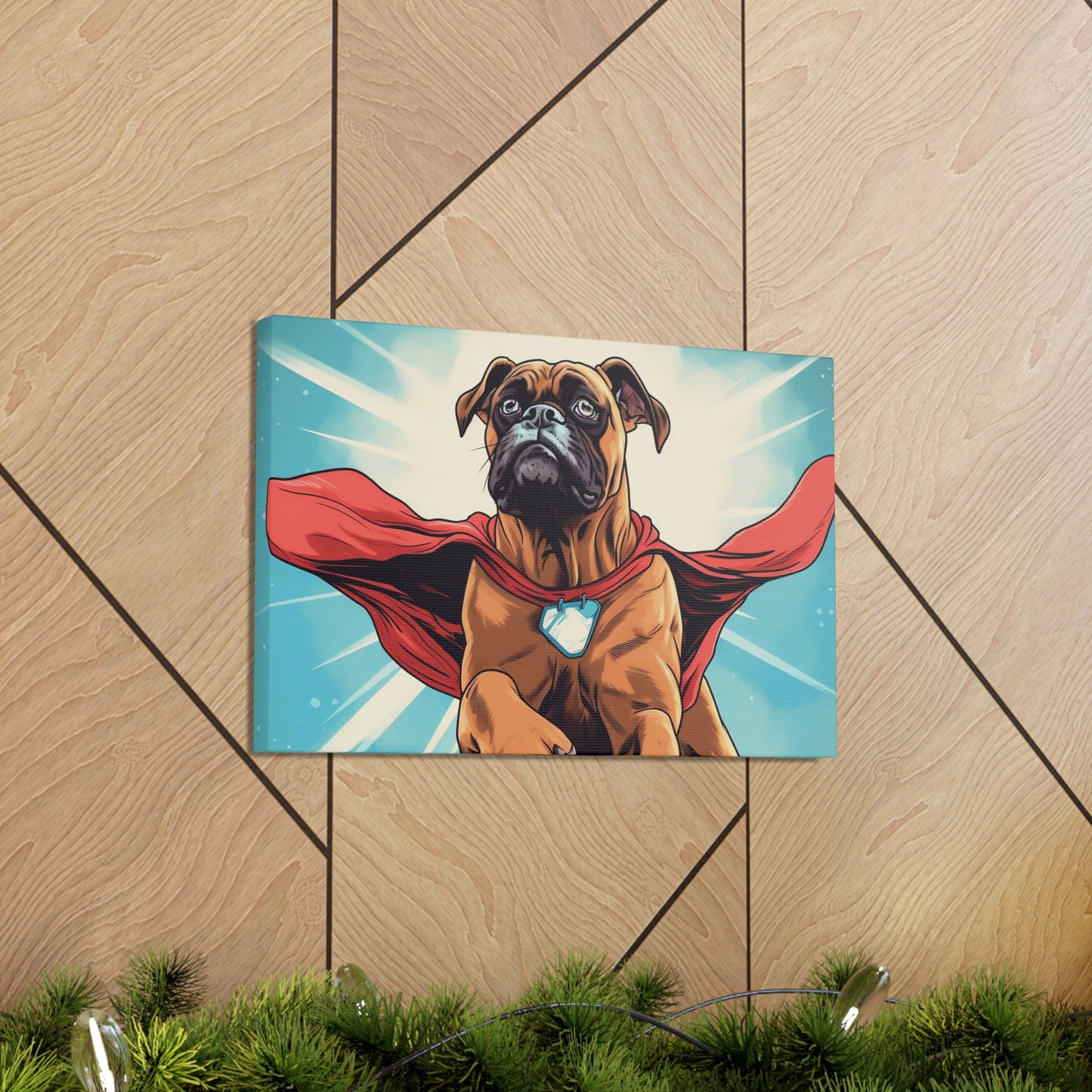 Boxer Avenger Wall Canvas