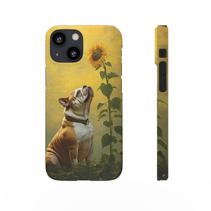 Bulldog and Sunflower Symphony