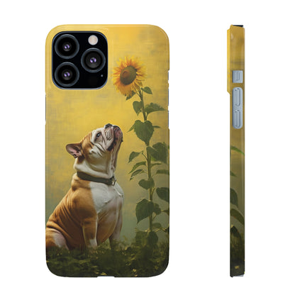 Bulldog and Sunflower Symphony