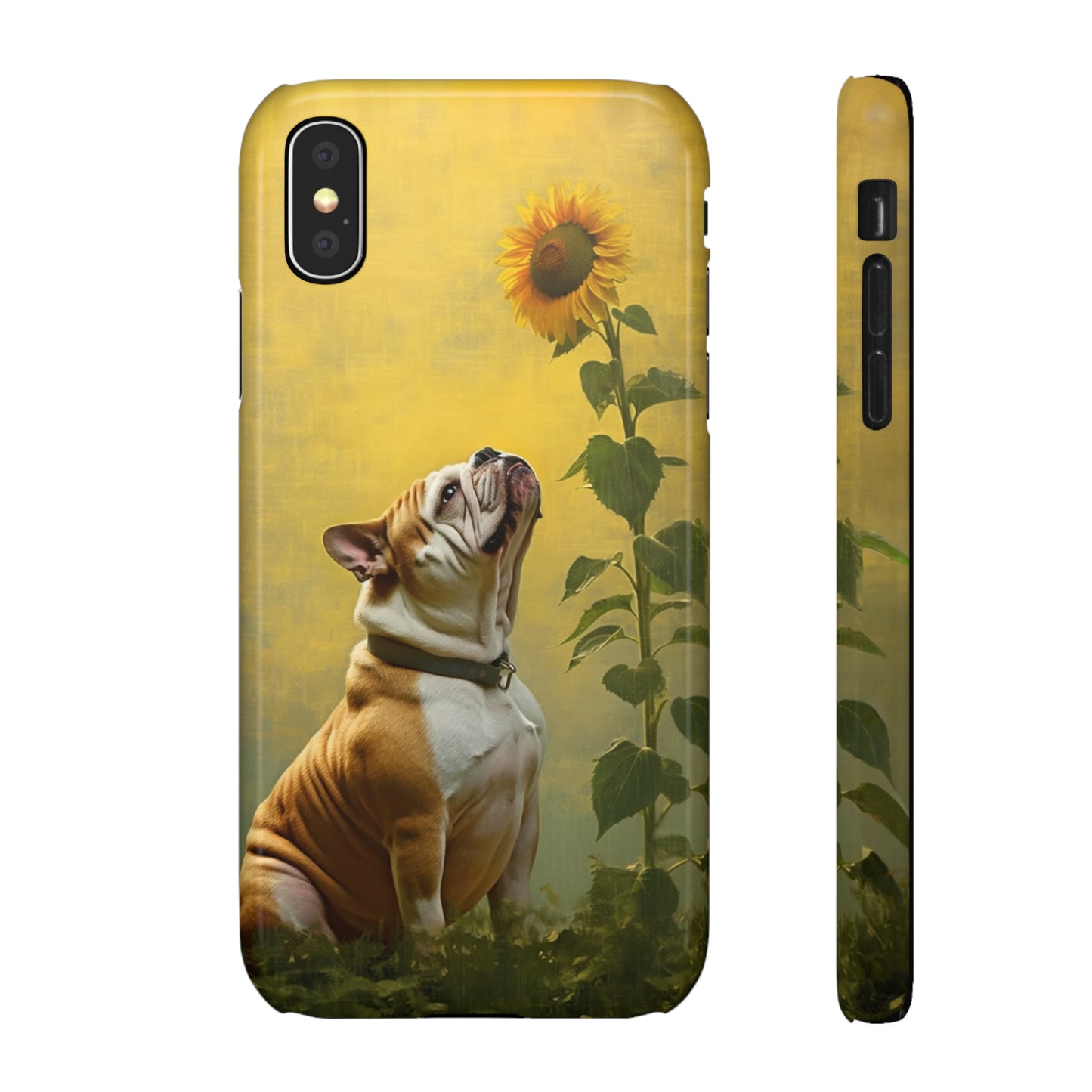 Bulldog and Sunflower Symphony