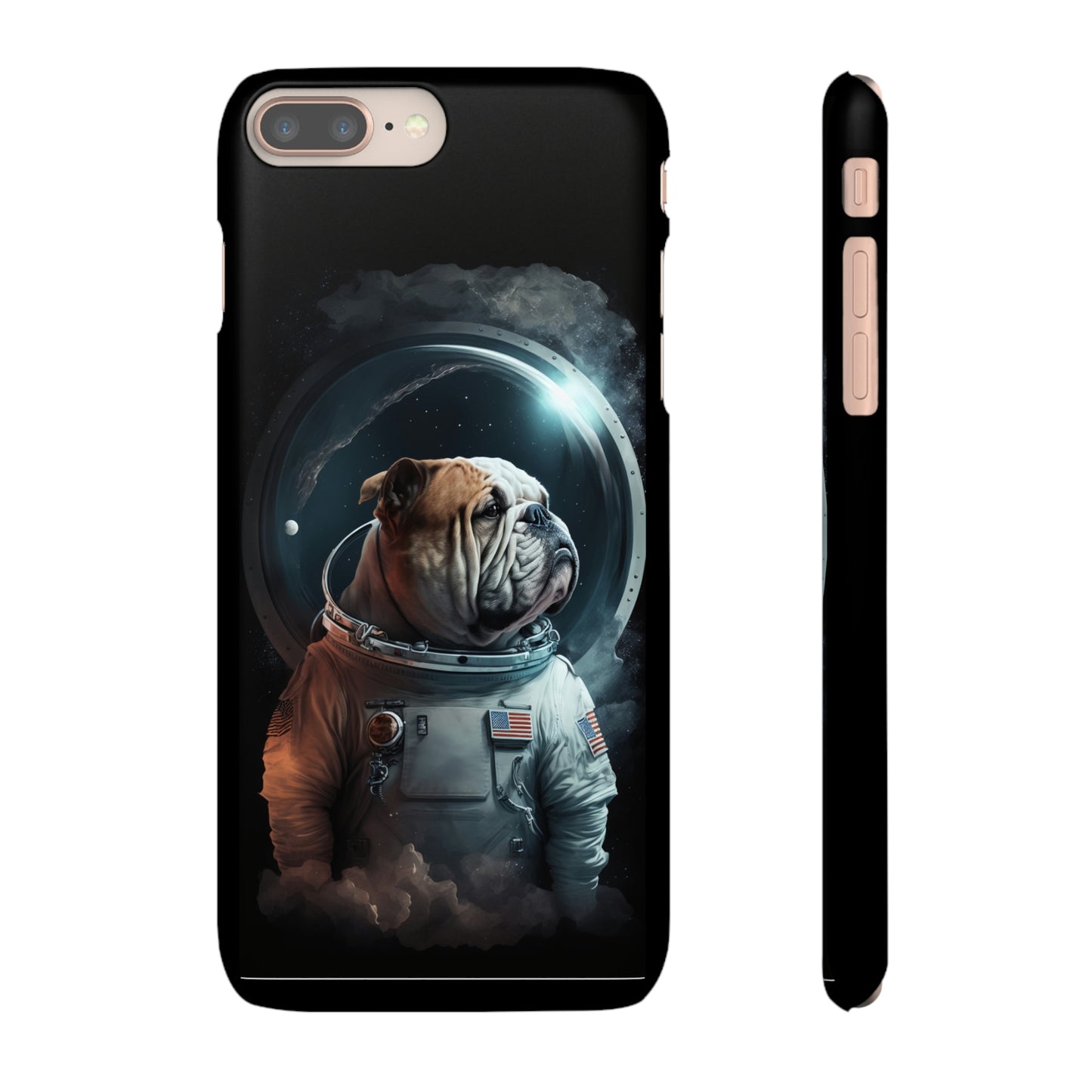 Ethereal Bulldog Astronaut