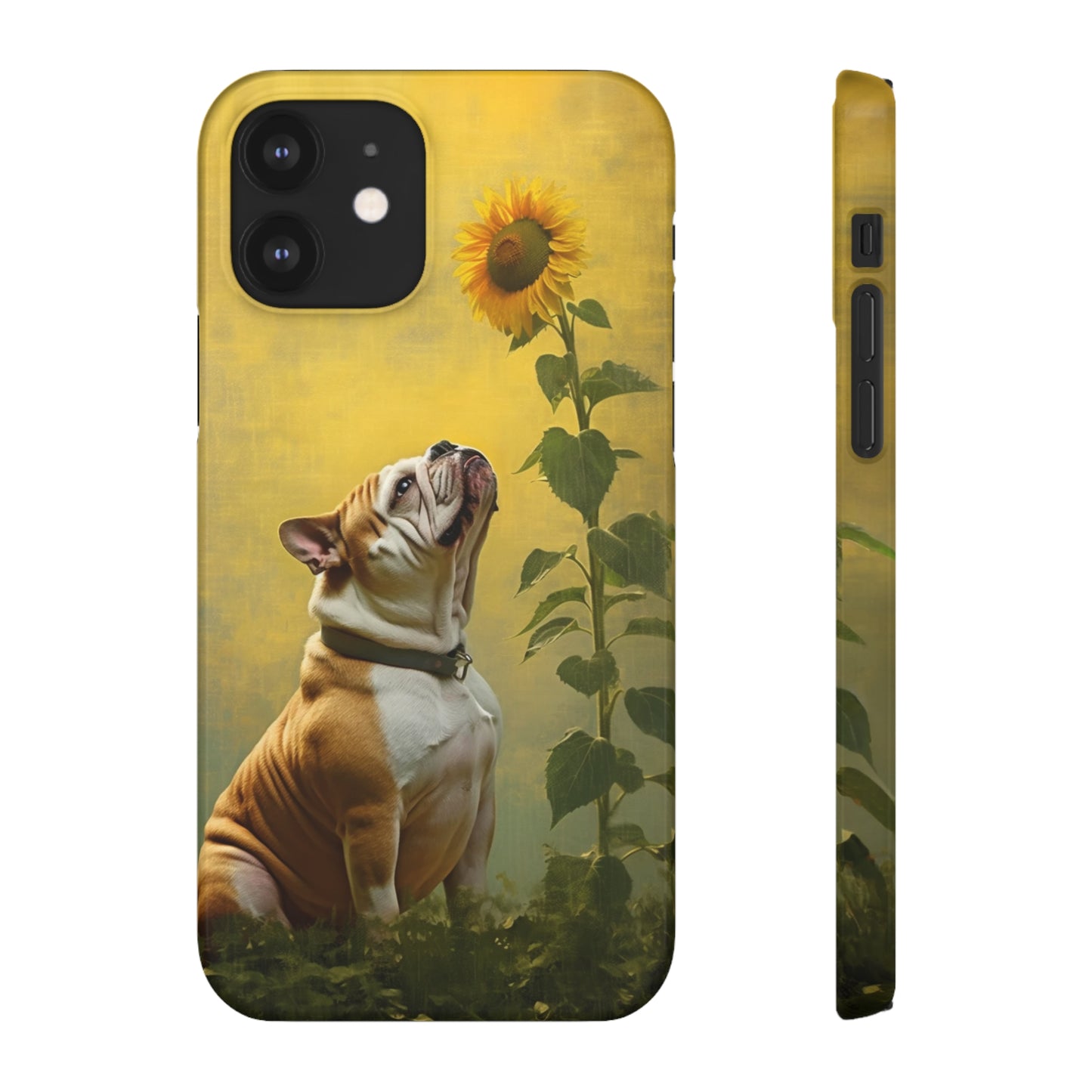 Bulldog and Sunflower Symphony