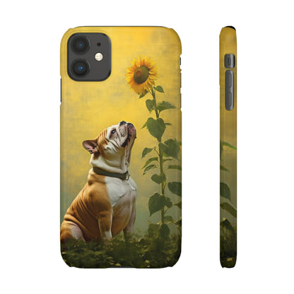 Bulldog and Sunflower Symphony