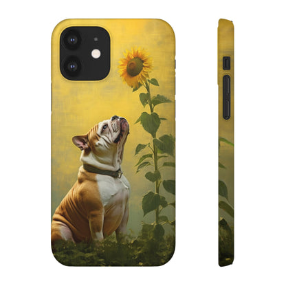 Bulldog and Sunflower Symphony