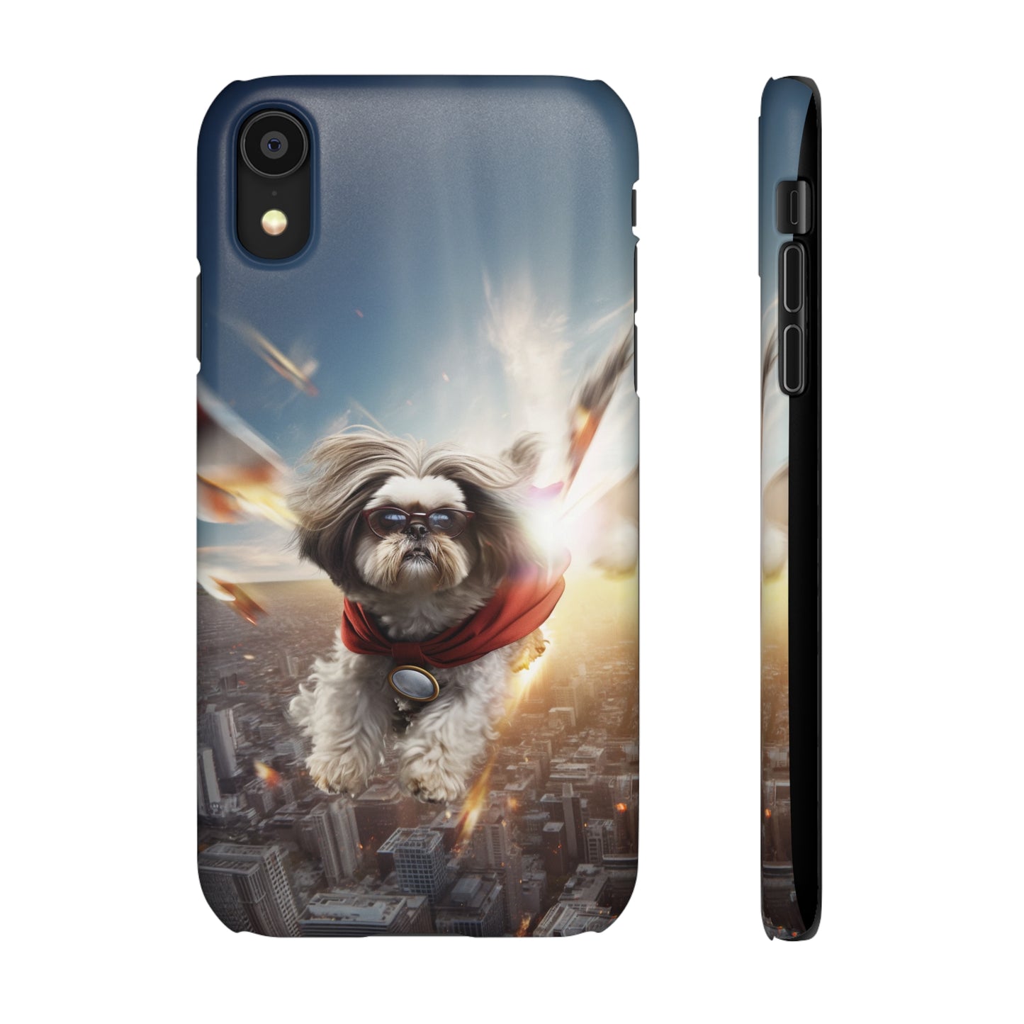 Superhero Shih Tzu In Action