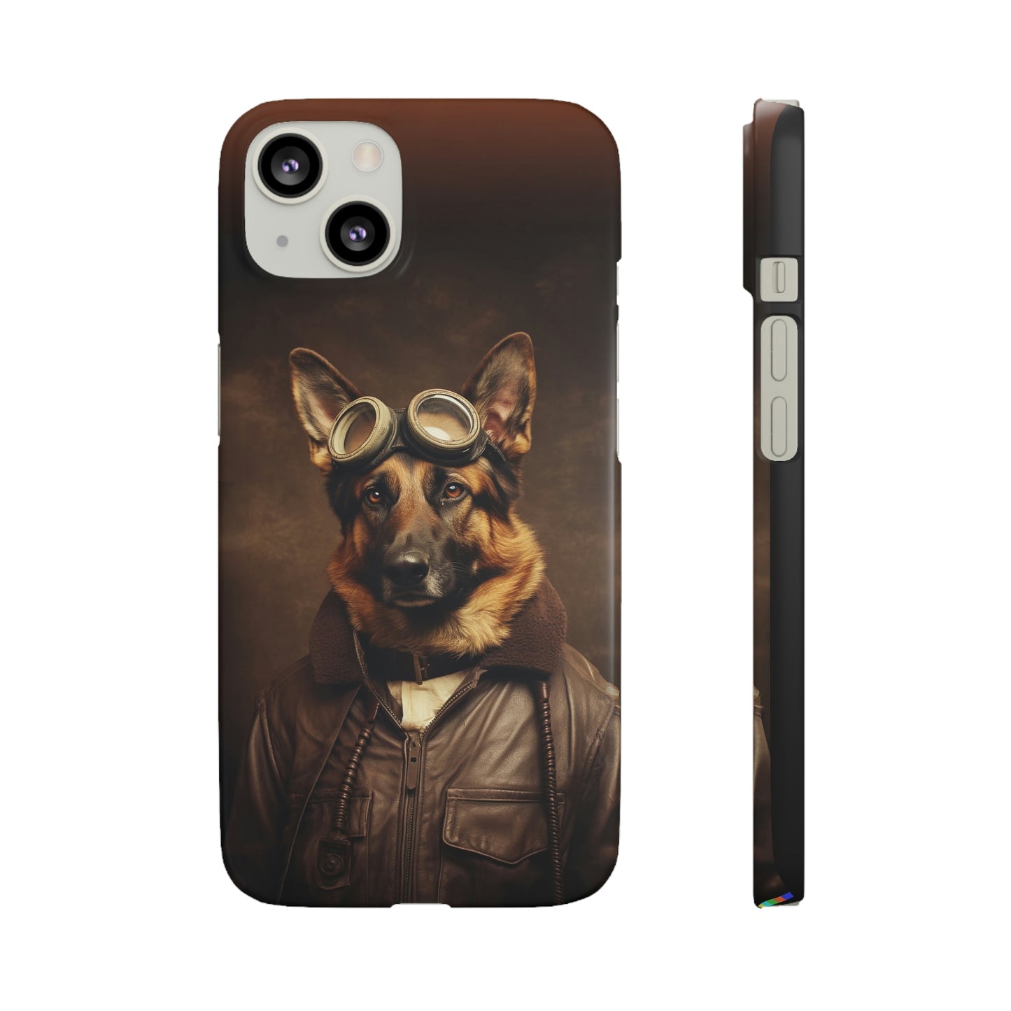 German Shepherd Aviator with Attitude!