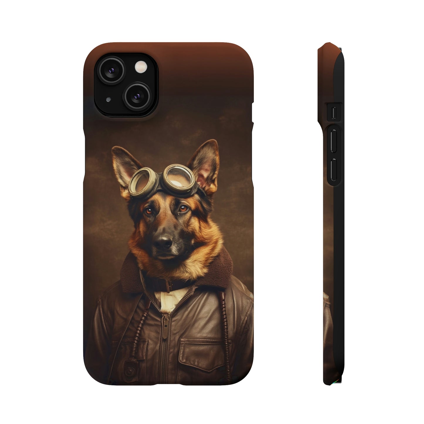 German Shepherd Aviator with Attitude!