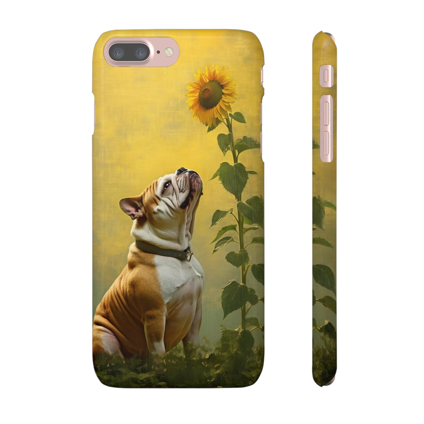 Bulldog and Sunflower Symphony