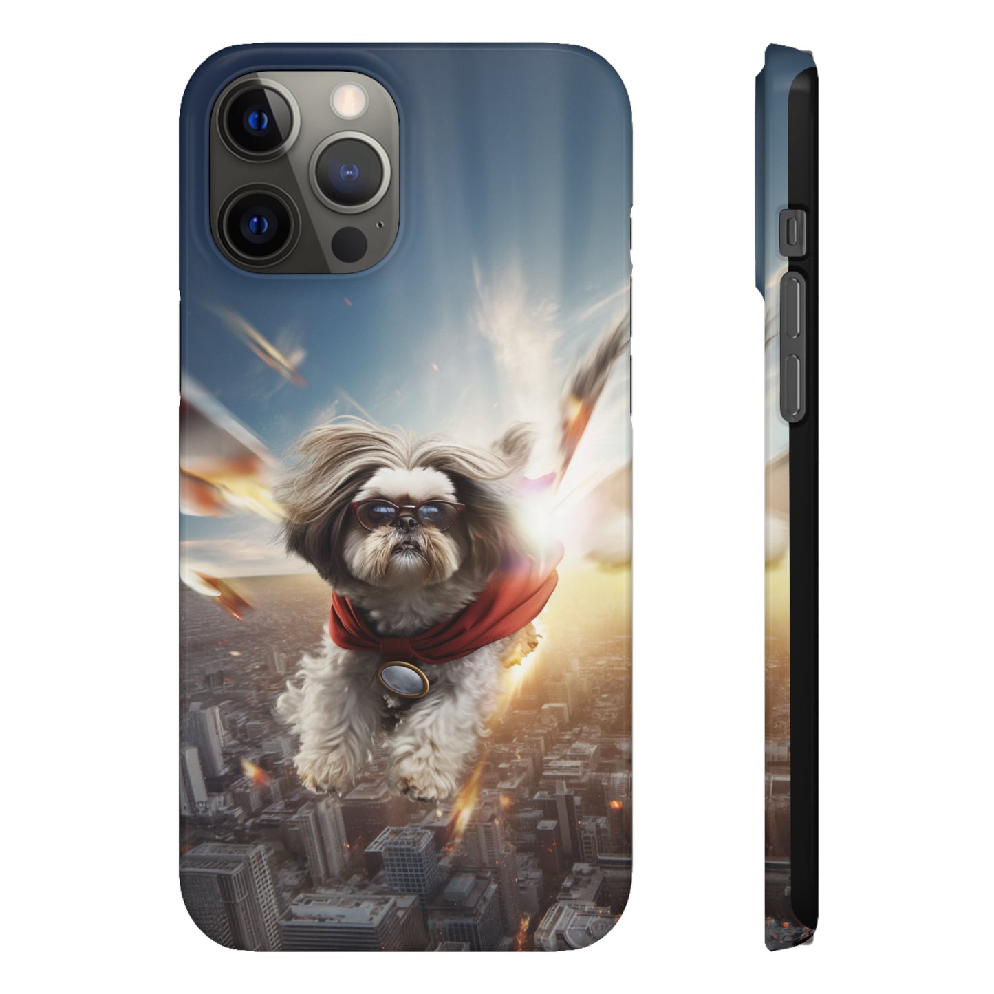 Superhero Shih Tzu In Action