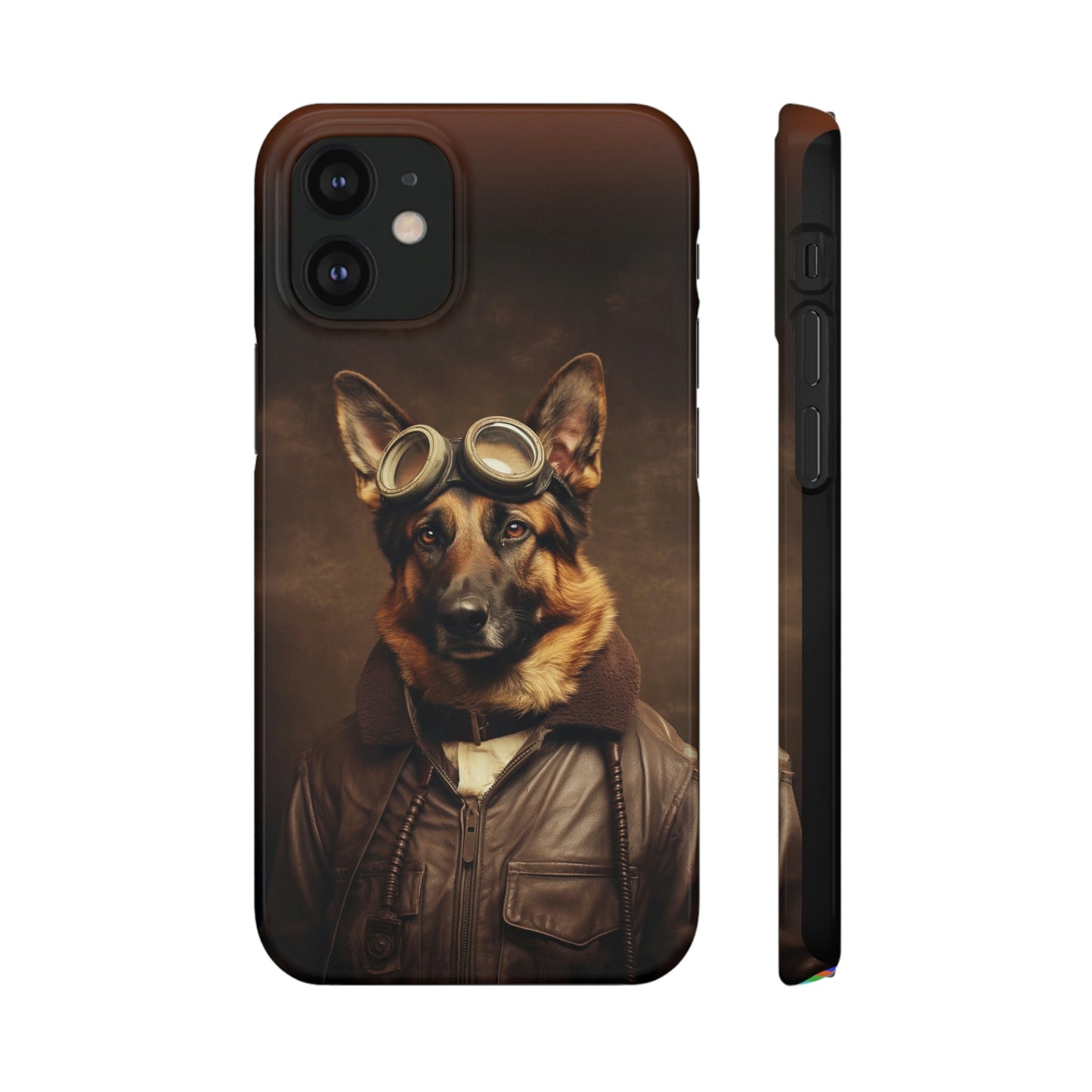 German Shepherd Aviator with Attitude!