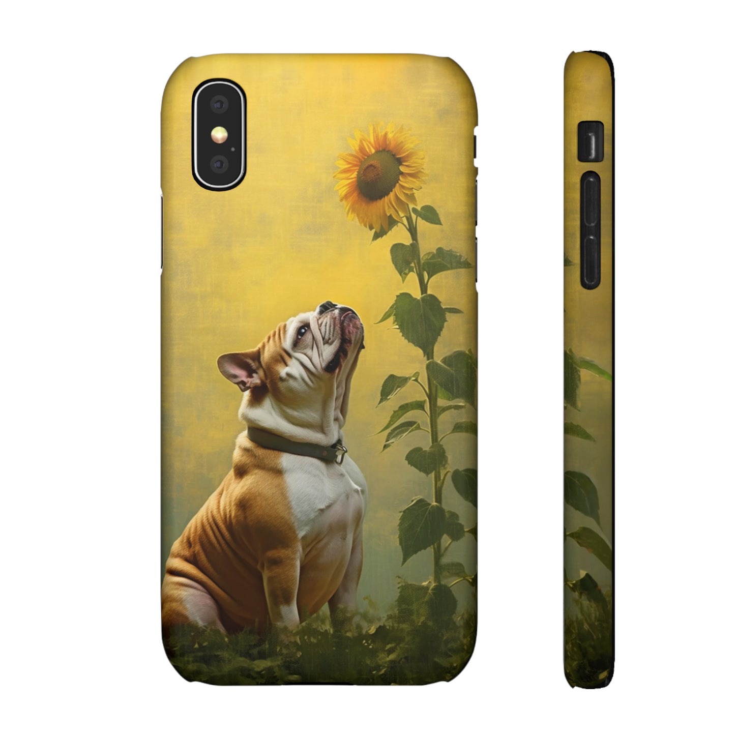 Bulldog and Sunflower Symphony