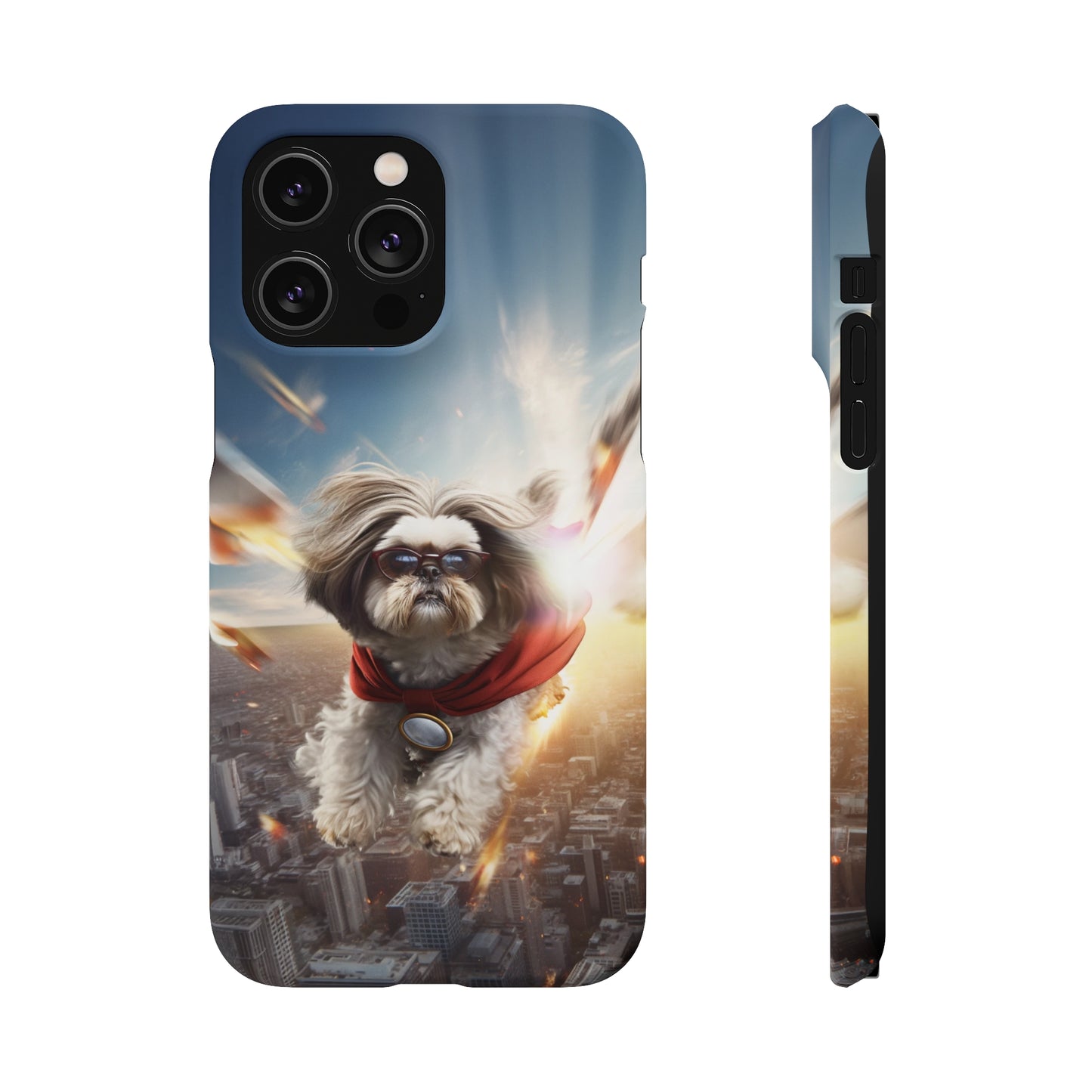 Superhero Shih Tzu In Action