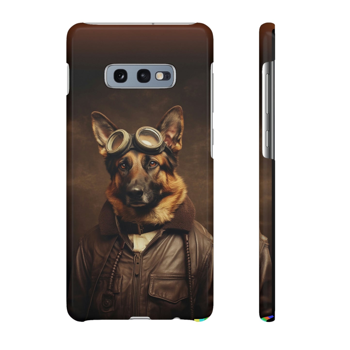 German Shepherd Aviator with Attitude!