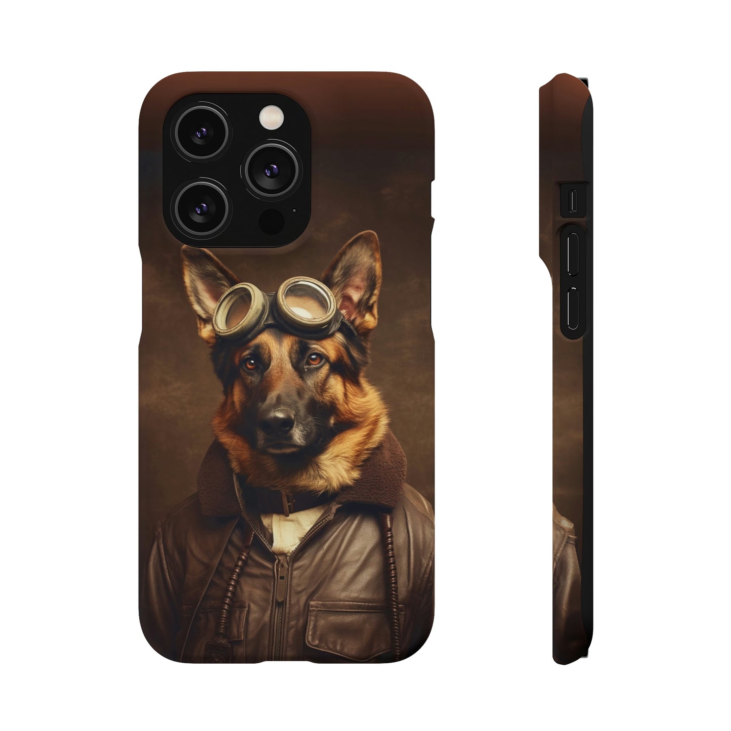 German Shepherd Aviator with Attitude!