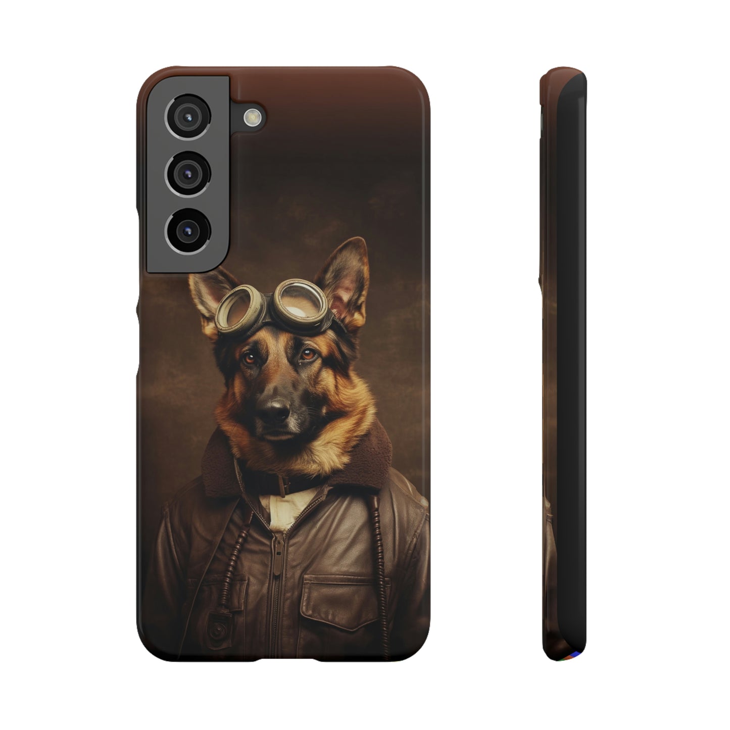 German Shepherd Aviator with Attitude!