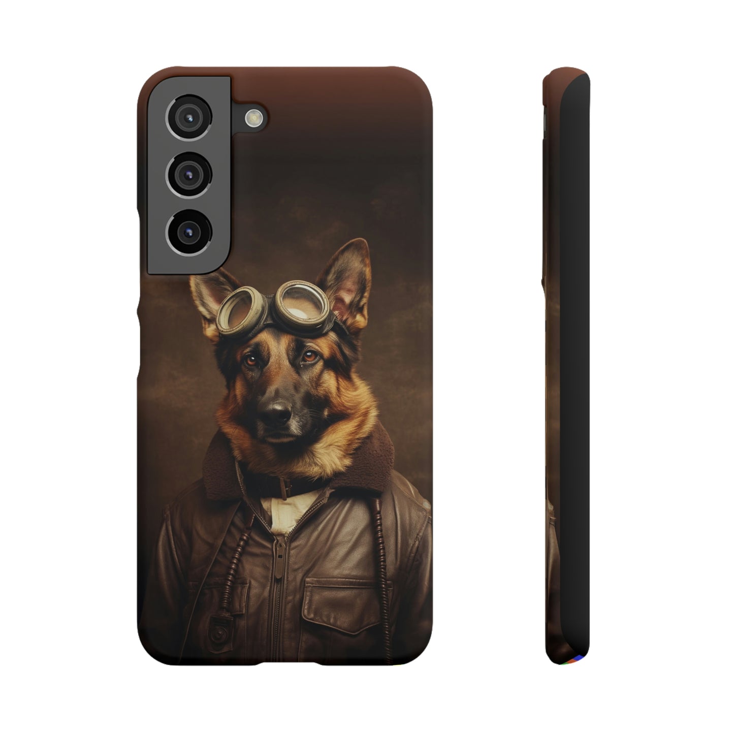 German Shepherd Aviator with Attitude!