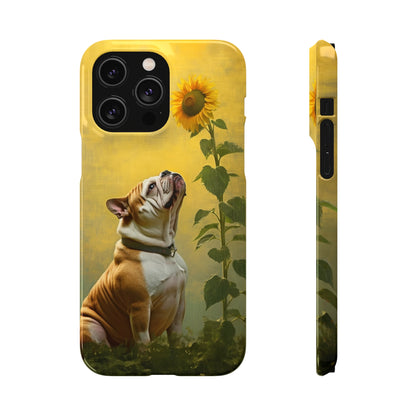 Bulldog and Sunflower Symphony