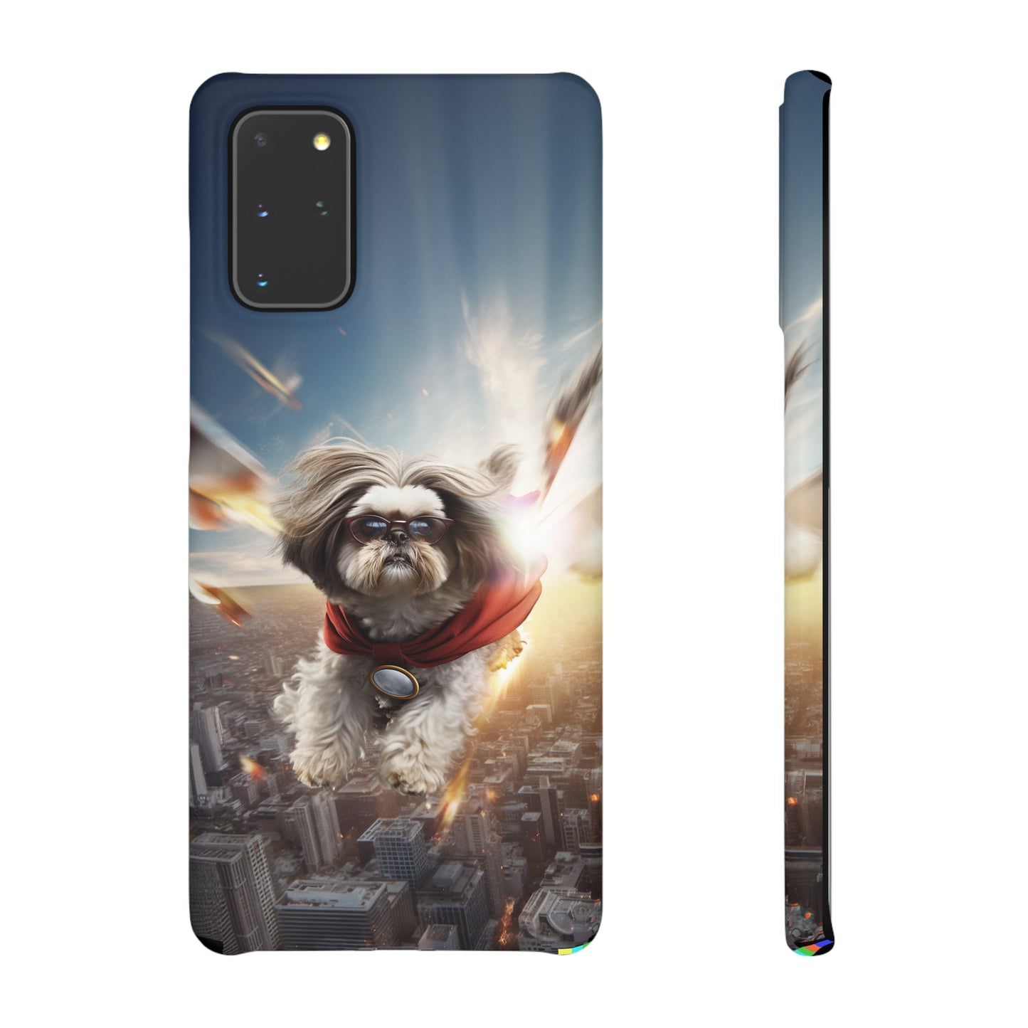 Superhero Shih Tzu In Action