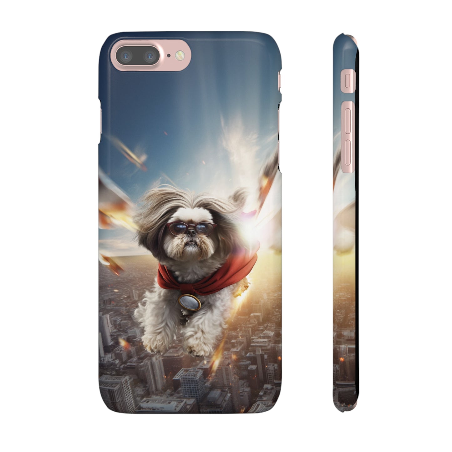 Superhero Shih Tzu In Action