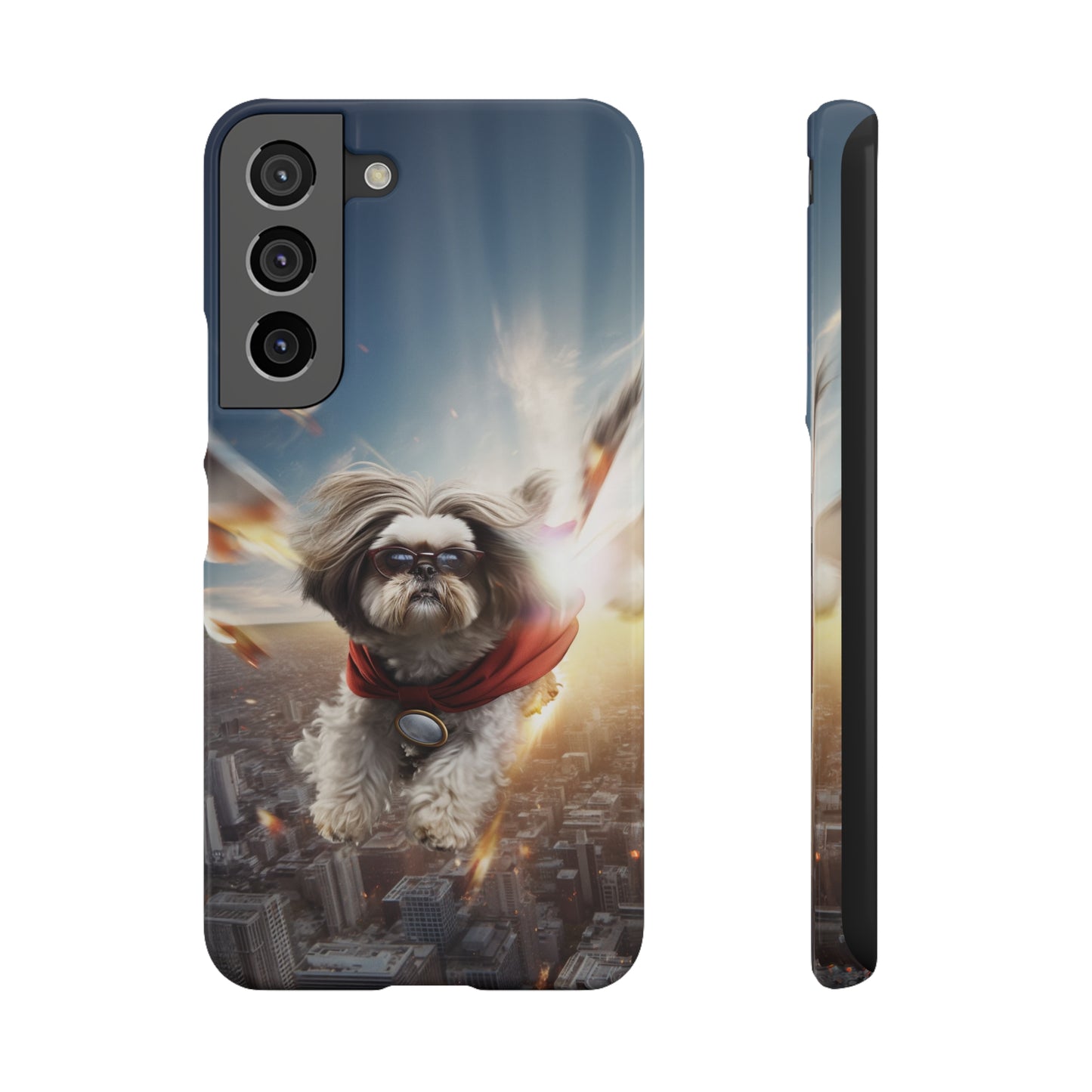 Superhero Shih Tzu In Action