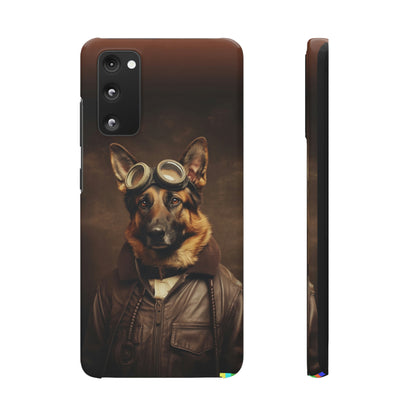 German Shepherd Aviator with Attitude!