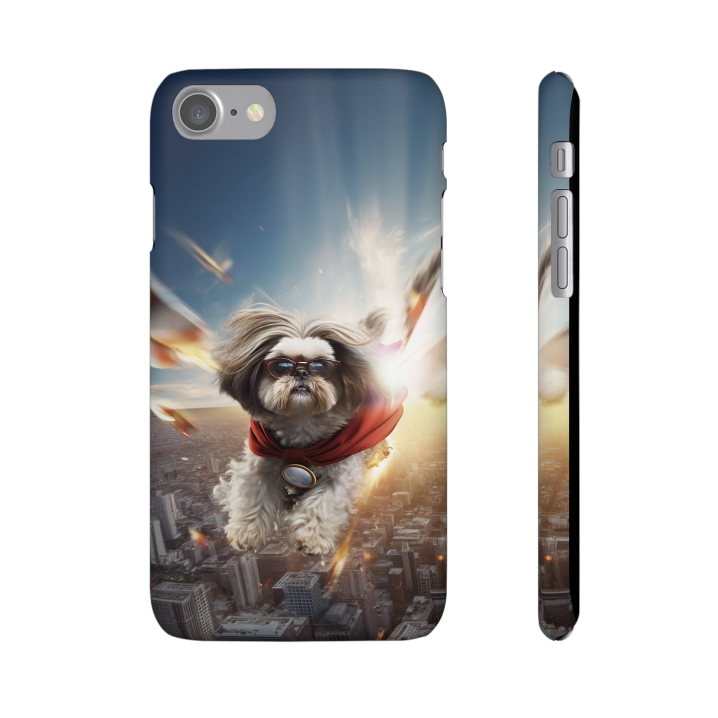 Superhero Shih Tzu In Action