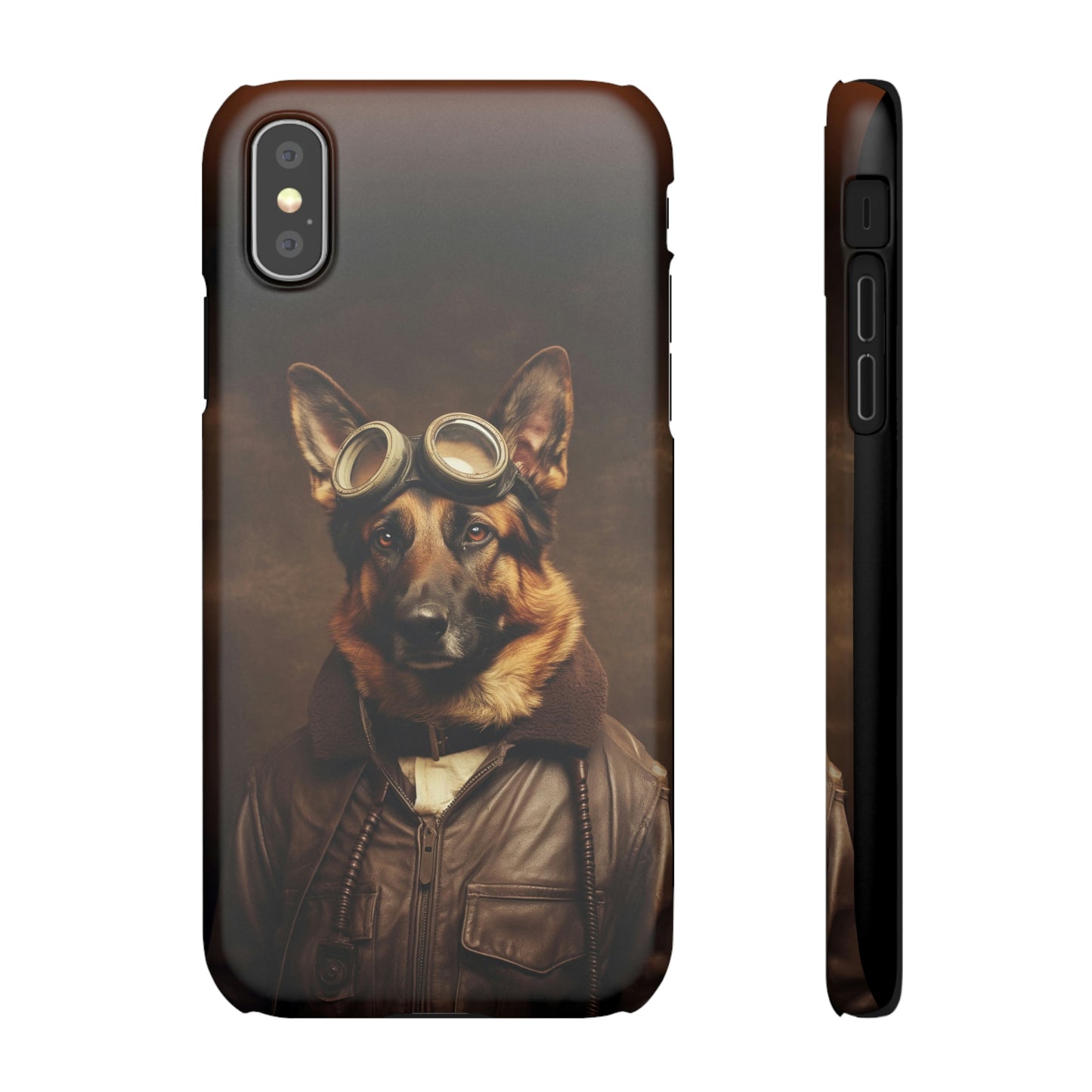 German Shepherd Aviator with Attitude!