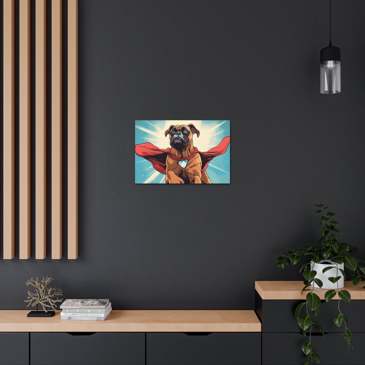 Boxer Avenger Wall Canvas