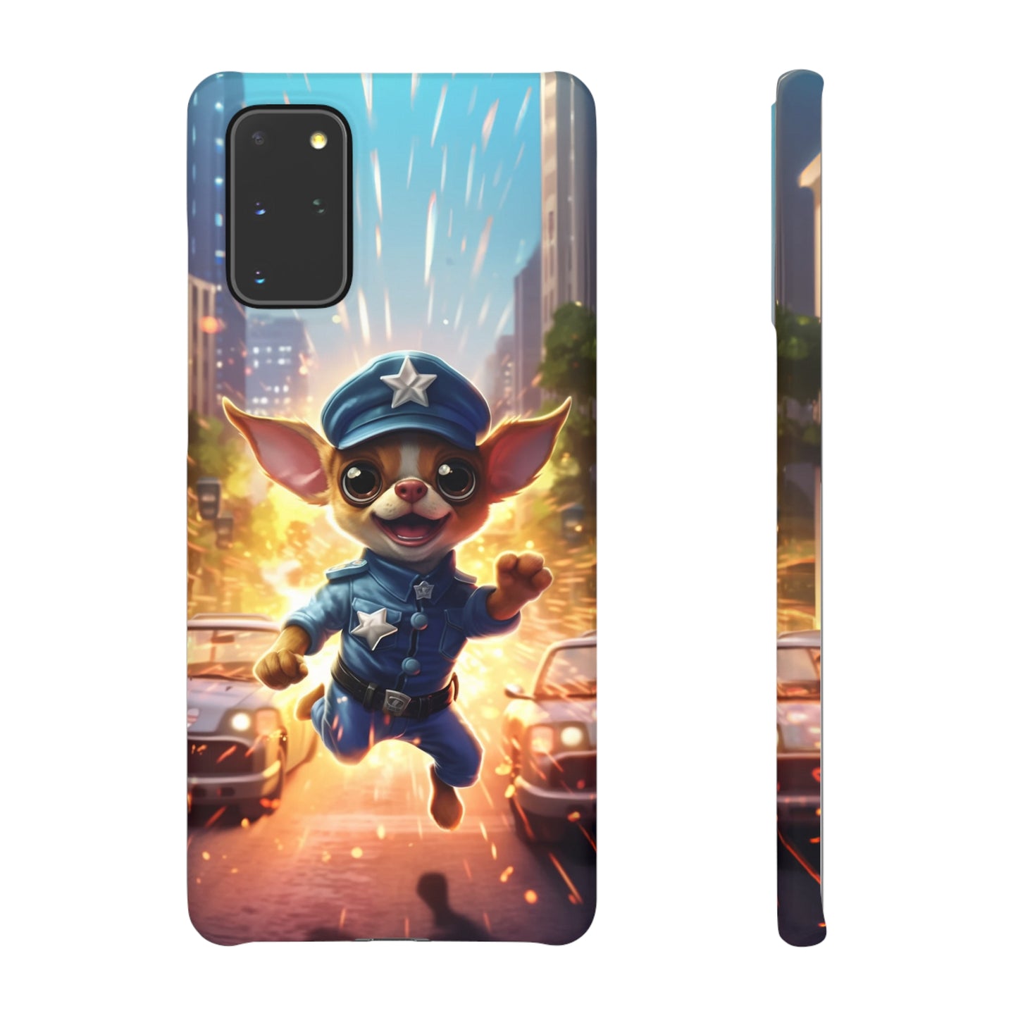 Chihuahua Super Cop: Explosive Action Phone Case