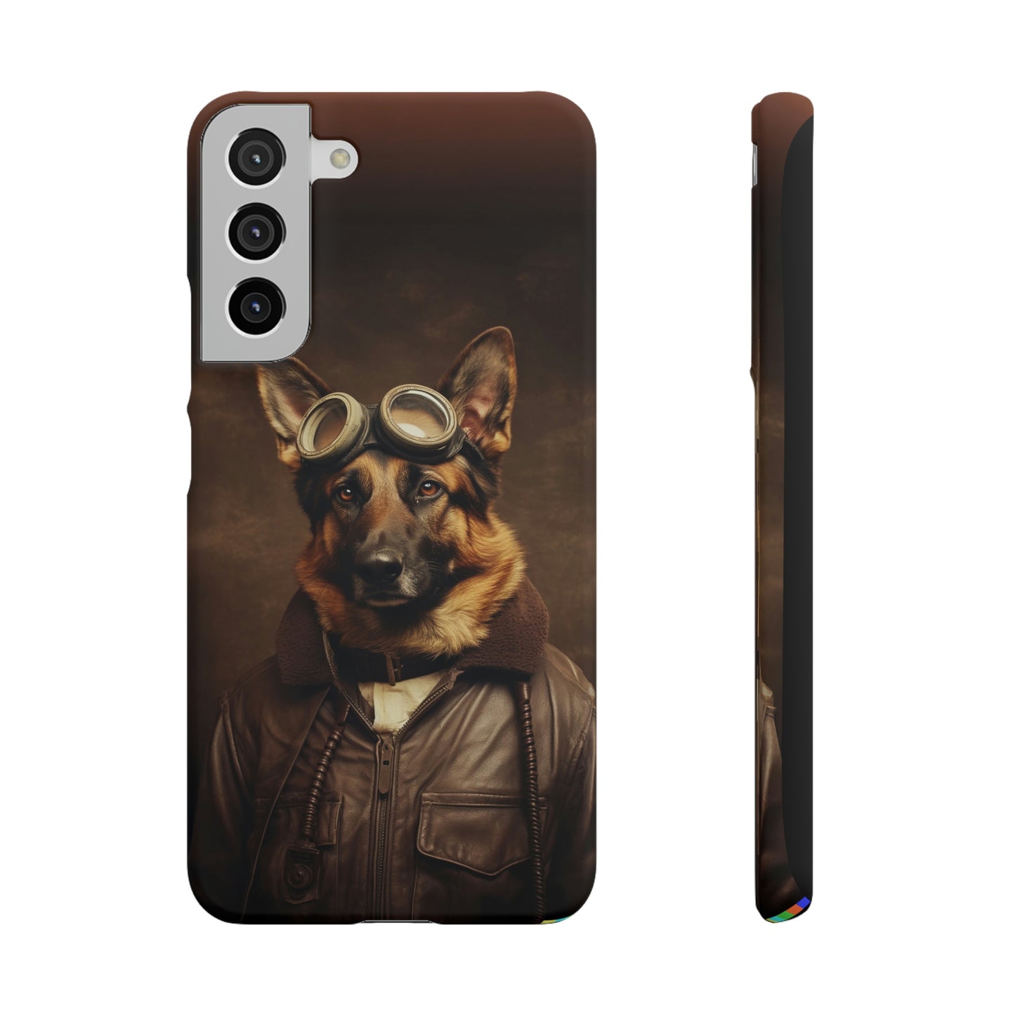 German Shepherd Aviator with Attitude!