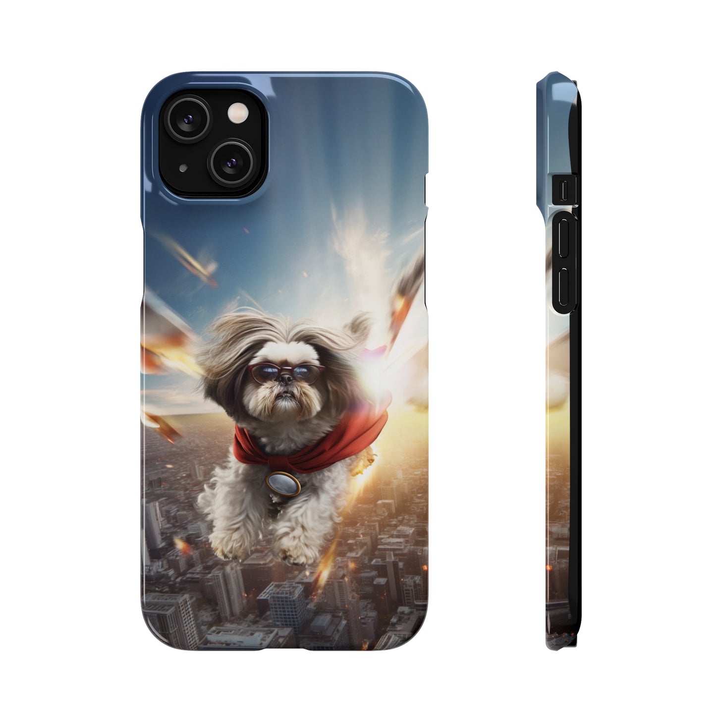 Superhero Shih Tzu In Action