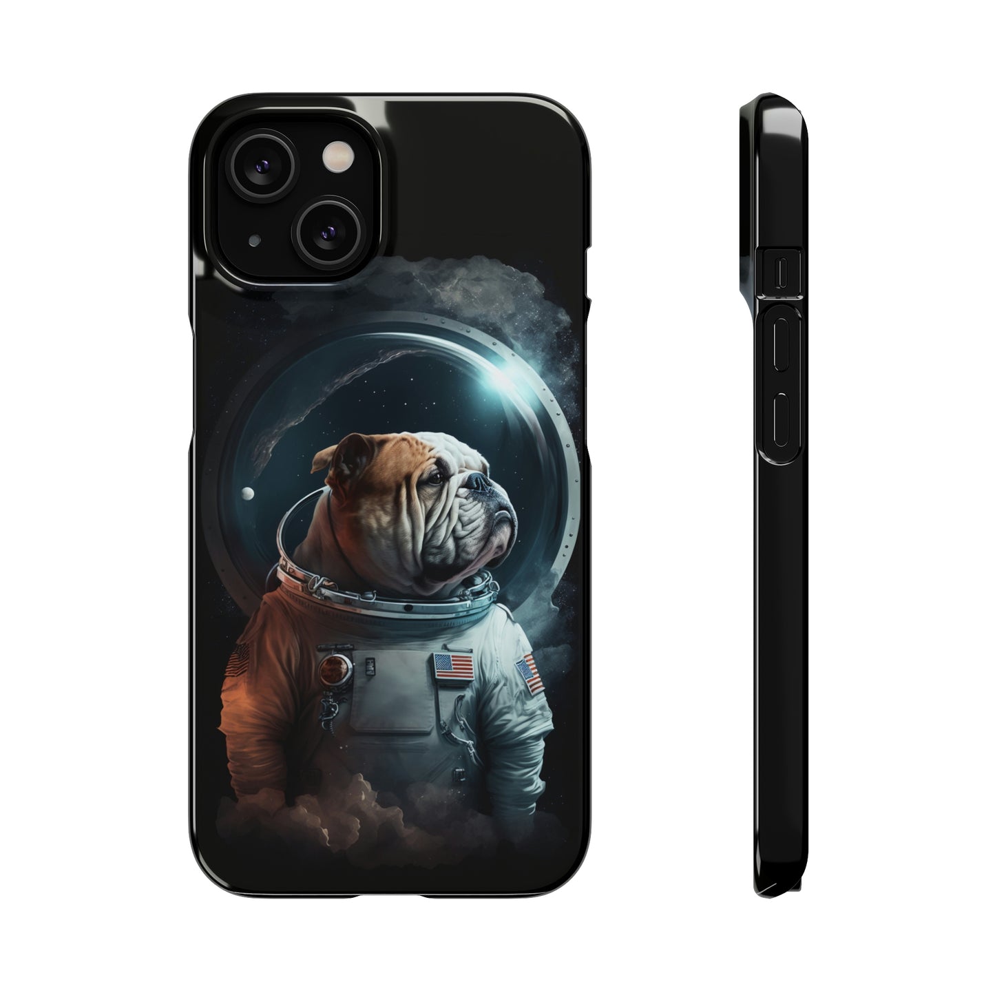 Ethereal Bulldog Astronaut