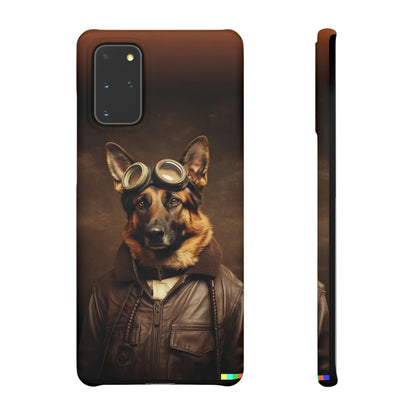 German Shepherd Aviator with Attitude!
