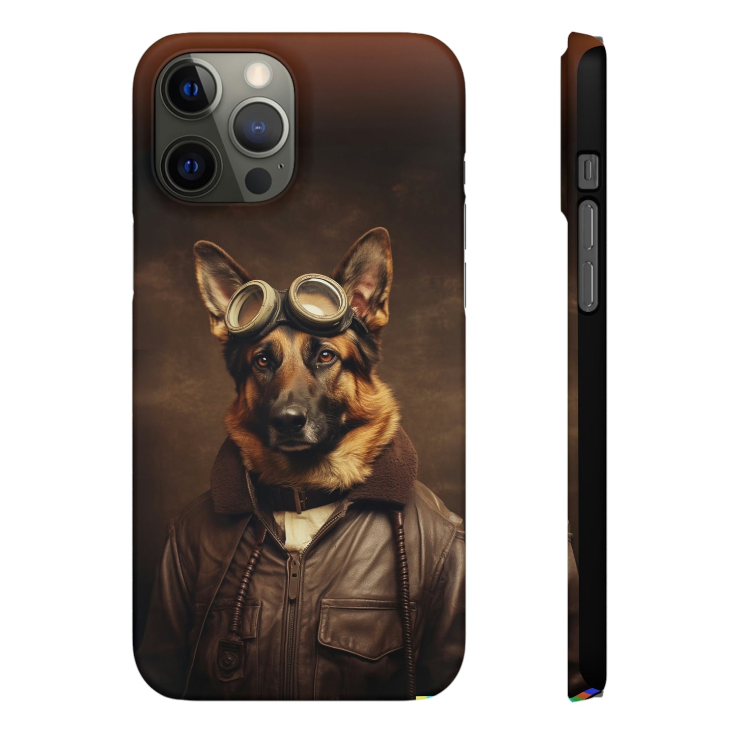 German Shepherd Aviator with Attitude!