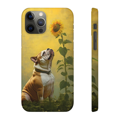 Bulldog and Sunflower Symphony