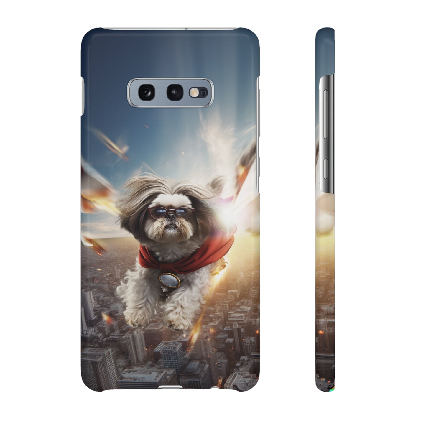 Superhero Shih Tzu In Action